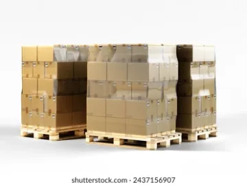 Distribution Euro-pallar i Brussel BE